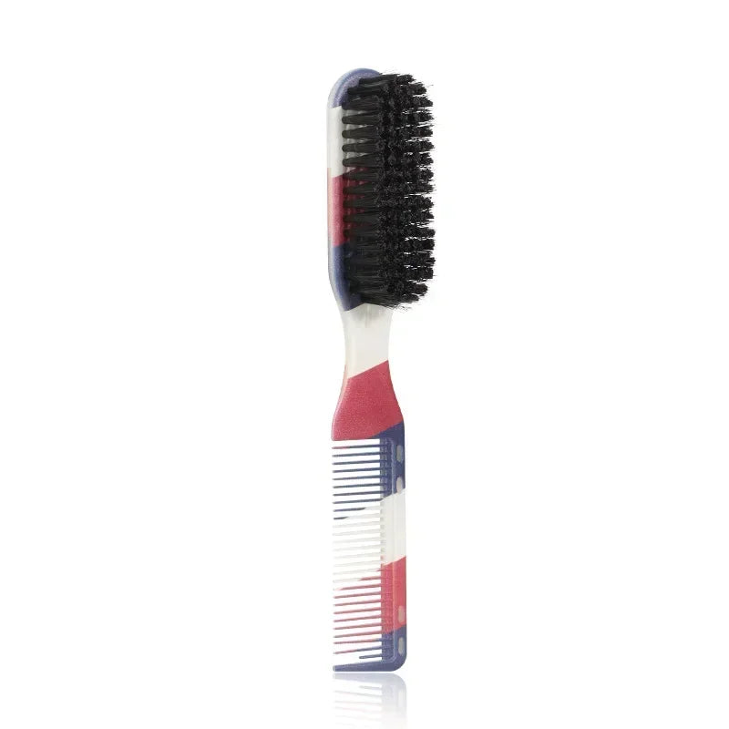 Men's Professional Barber Shaving Beard Brush Removal Neck Dusting Horse Hairbrush Face Mustache Salon Cleaning Styling Tools