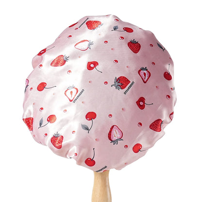 Children Bonnet New volume Edge Elastic fruit Printing Sleep Fashion Leisure Home Comfortable Nightcap Hair Cap