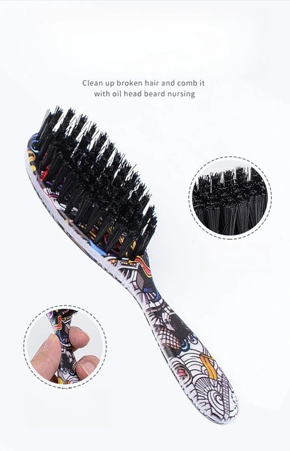 1-3Pcs Professional Barber Hair Cleaning Brush Hairdressing Neck Duster Broken Hair Remove Tools Beard Brush Styling Accessories