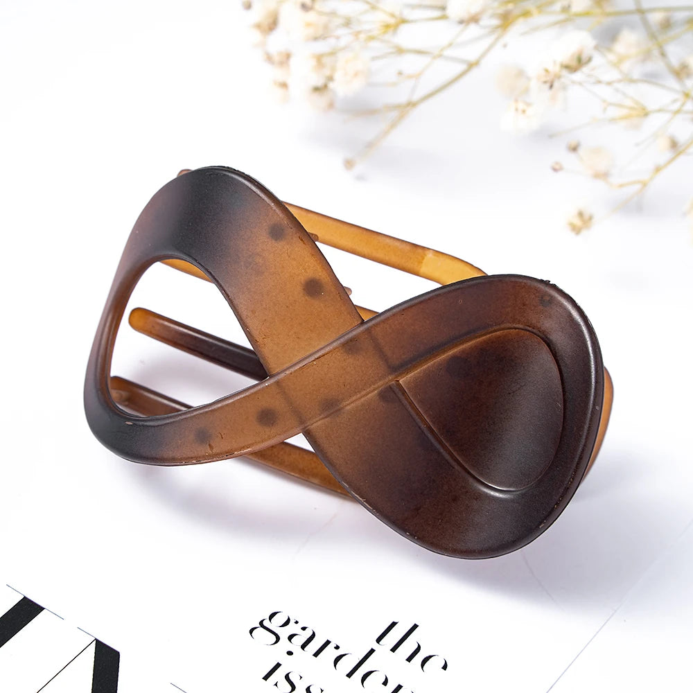 Women Large Hair Clamp Hair Clip Seamless Plastic Duckbill Claw for Women Girls Simple Hairpins Styling Tools Hair Accessories