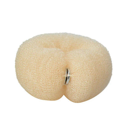 Fashion Hair Bun Maker Donut Magic Foam Sponge Easy Big Ring Hair Styling Tools Elastic Polyester Hair Band Accessories