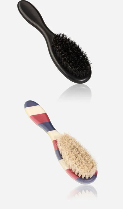 Men's Professional Barber Shaving Beard Brush Removal Neck Dusting Horse Hairbrush Face Mustache Salon Cleaning Styling Tools
