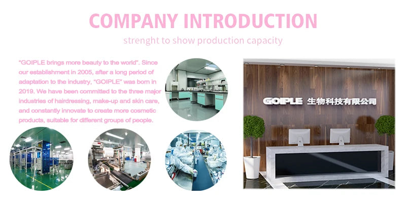 GOIPLE Broken Hair Finishing Cream Clay Styling Accessories Non Greasy Edge Control Custom Logo Natural Smooth Wax Stick For Wig