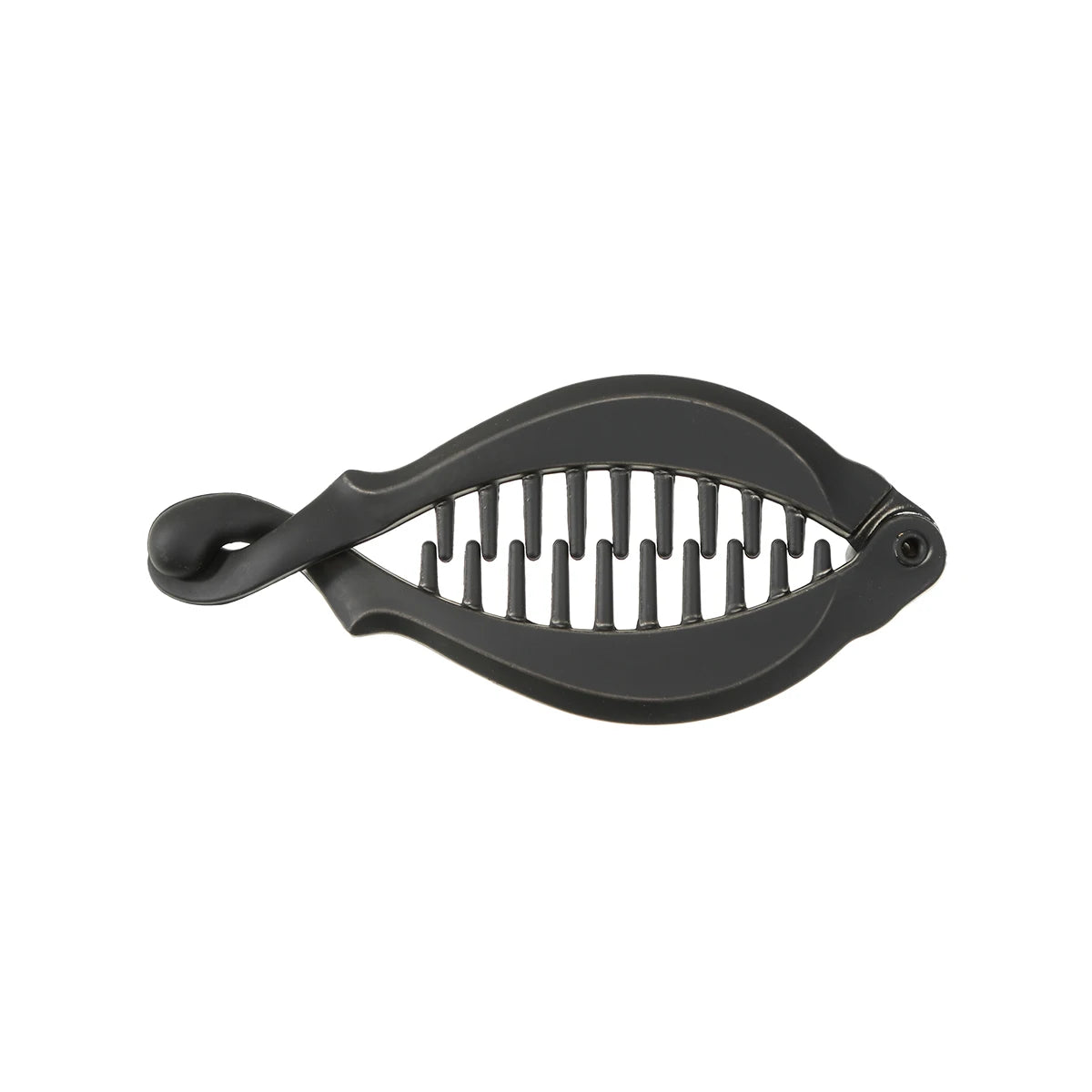AWAYTR Simple Hair Clip Hair Comb Clamp Grip Slide Fish Banana Hair Claw Clips Hairpins 9.5CM Women Girls Hair Accessories