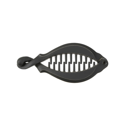 AWAYTR Simple Hair Clip Hair Comb Clamp Grip Slide Fish Banana Hair Claw Clips Hairpins 9.5CM Women Girls Hair Accessories
