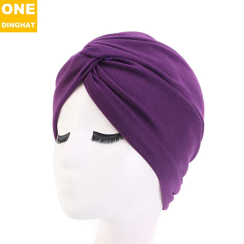Boho Cotton Sleeping Cap Night Hat Head Cover Bonnet Satin Cheveux Nuit For Curly Hair Care Women Beauty Maintenance Designer