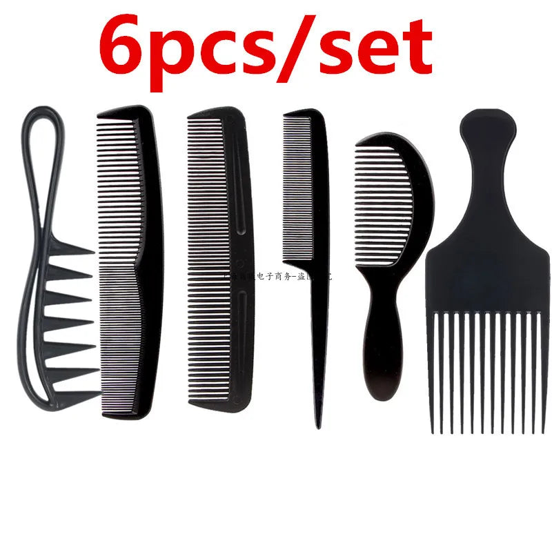New Arrivals Men Women Beauty Salon Hair Styling Hairdressing Black Plastic Brush Combs Anti-static Hairbrush Modelling Tools