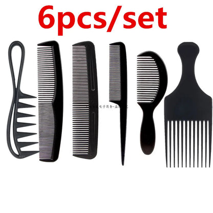 New Arrivals Men Women Beauty Salon Hair Styling Hairdressing Black Plastic Brush Combs Anti-static Hairbrush Modelling Tools