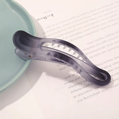 Women Large Hair Clamp Hair Clip Seamless Plastic Duckbill Claw for Women Girls Simple Hairpins Styling Tools Hair Accessories
