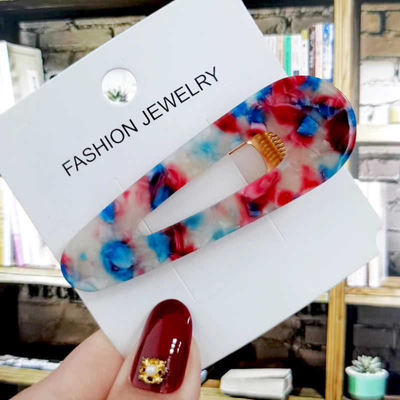 2/3pcs Hair Clip Set Acetate Hairpin Women Hair Accessories Jewelry Korean Femme Barrettes Hairgrip For Woman Girls Headwear