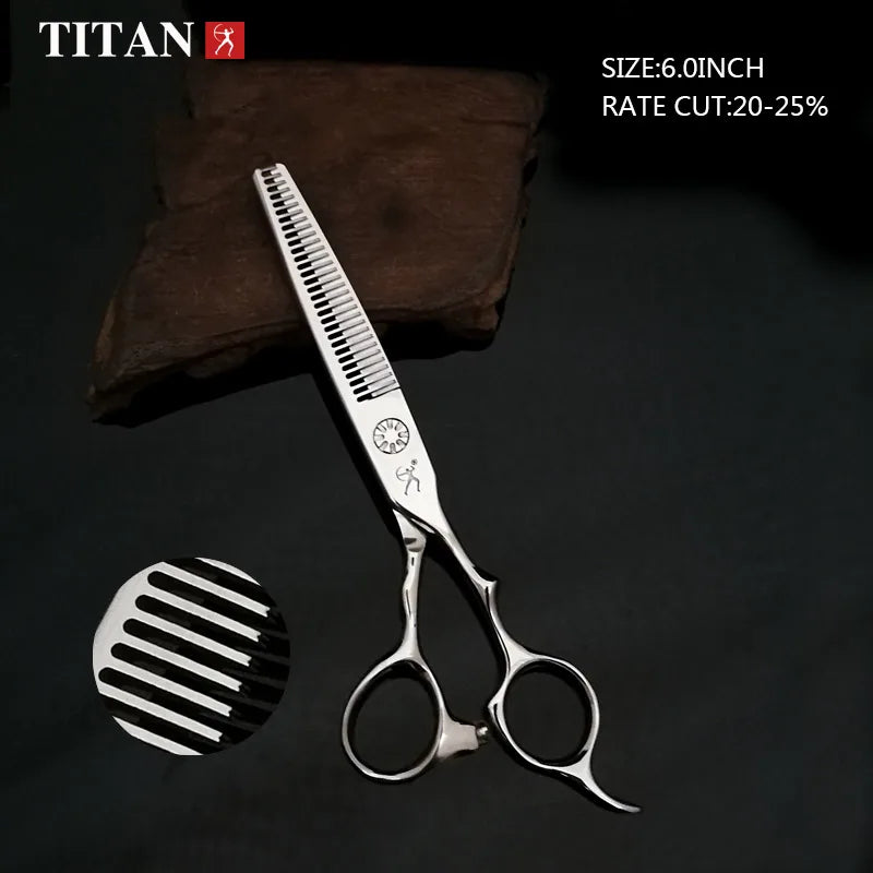 Titan professional barber hair scissor salon cutting  scissors hairdressing scissors Japan vg10 steel