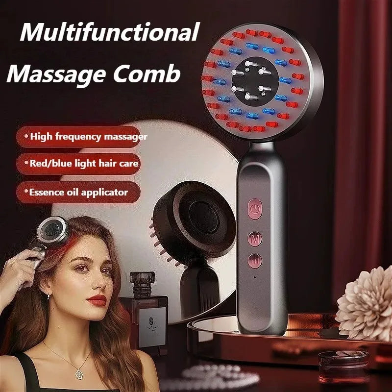 Silicone Shampoo Brush Head Scalp Massage Comb Hair Dye Tint Oil Applicator Bottle with Brush Barber Salon Hair Styling Tools