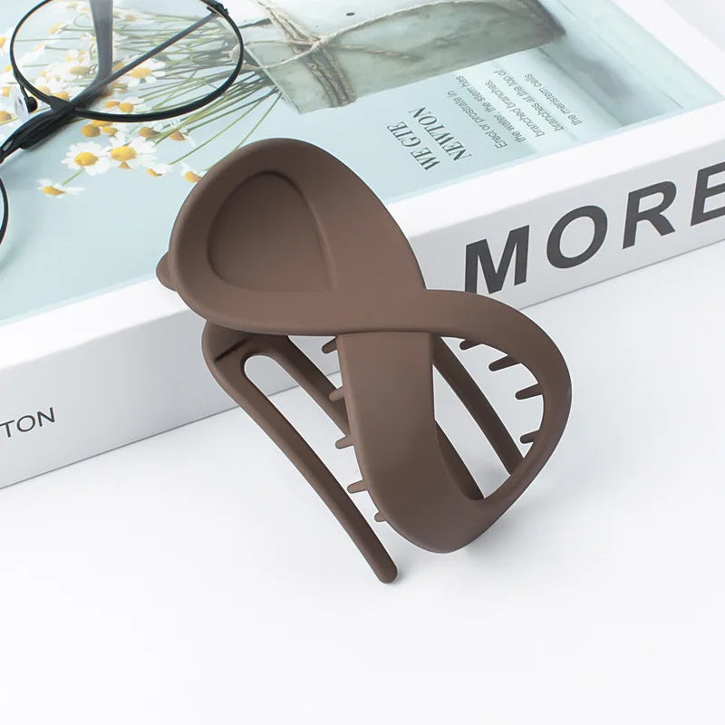 Women Large Hair Clamp Hair Clip Seamless Plastic Duckbill Claw for Women Girls Simple Hairpins Styling Tools Hair Accessories