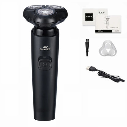 ZOZEN Electric Shaver Washable Rechargeable Electric Razor Shaving Machine for Men Body Hair Beard Trimmer Wet-Dry Use Washable