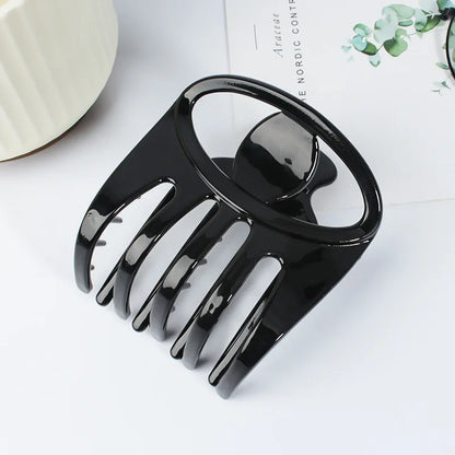 Women Large Hair Clamp Hair Clip Seamless Plastic Duckbill Claw for Women Girls Simple Hairpins Styling Tools Hair Accessories