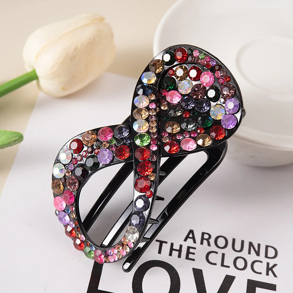 Women Large Hair Clamp Hair Clip Seamless Plastic Duckbill Claw for Women Girls Simple Hairpins Styling Tools Hair Accessories