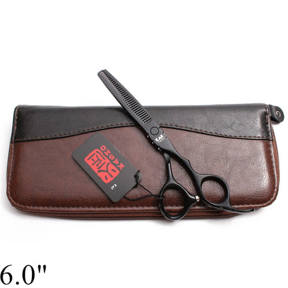 Barber Scissors Professional 5.5" 6" JP Stainless Cutting Shears Thinning Shears Hairdressing Scissors Haircut Set Makas H1010
