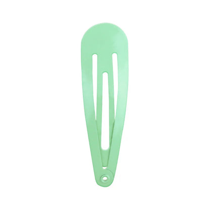 10Pcs Solid Colors BB Hairclips Girls Y2K Cute Small Barrettes Women Simple Metal Snap Clip Headdress Children Hair Accessories