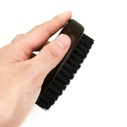Fur Boar Hair Brush Men Bristle Wild Natural Barbershop Cleaning Professional Beard Brush Boar Soft Hairbrush Hair Styling Tools