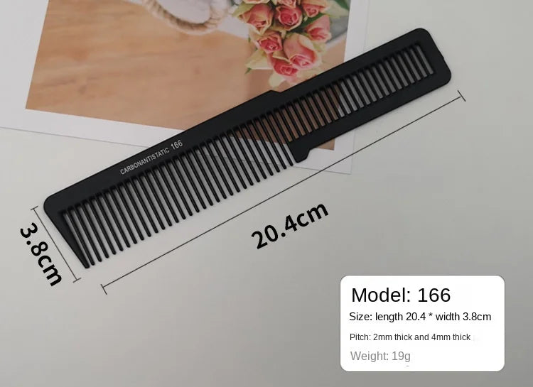 Professional Hair Cutting Comb Women Mens Hair Cut Comb High Quality Thicken Barber Salon Hair Style Comb Hairdressing Hairbrush