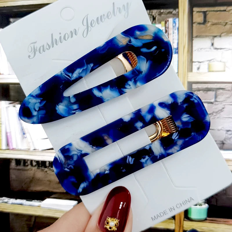 2/3pcs Hair Clip Set Acetate Hairpin Women Hair Accessories Jewelry Korean Femme Barrettes Hairgrip For Woman Girls Headwear