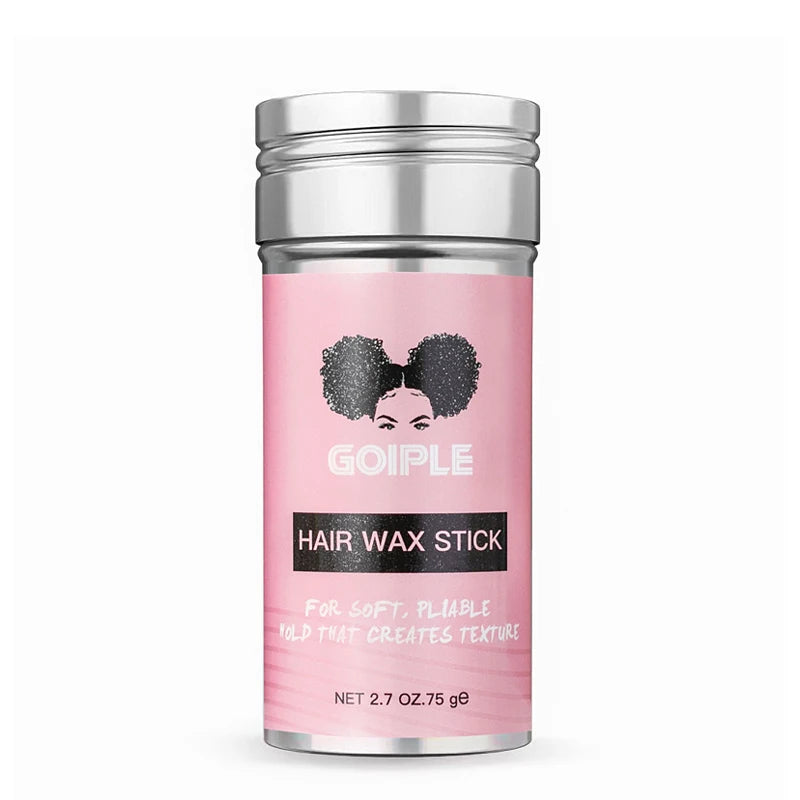 GOIPLE Broken Hair Finishing Cream Clay Styling Accessories Non Greasy Edge Control Custom Logo Natural Smooth Wax Stick For Wig