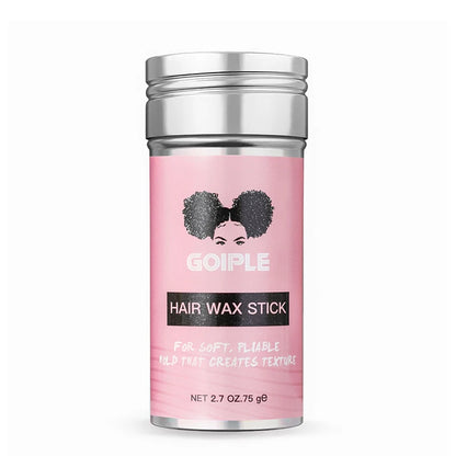 GOIPLE Broken Hair Finishing Cream Clay Styling Accessories Non Greasy Edge Control Custom Logo Natural Smooth Wax Stick For Wig
