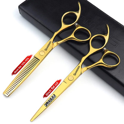 Cutting Thinning 6inch/6.5/7inch/7.5 inch Scissors Japan Professional hairdressing Scissors Barber Sharp Hair Cutting Shears