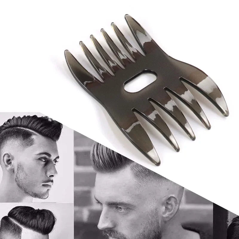 Plastic Wide Tooth Curl Comb Detangling Hair Brush Oil Texture Comb for Curly Wet Hair Cutting Combs Barber Salon Styling Tools