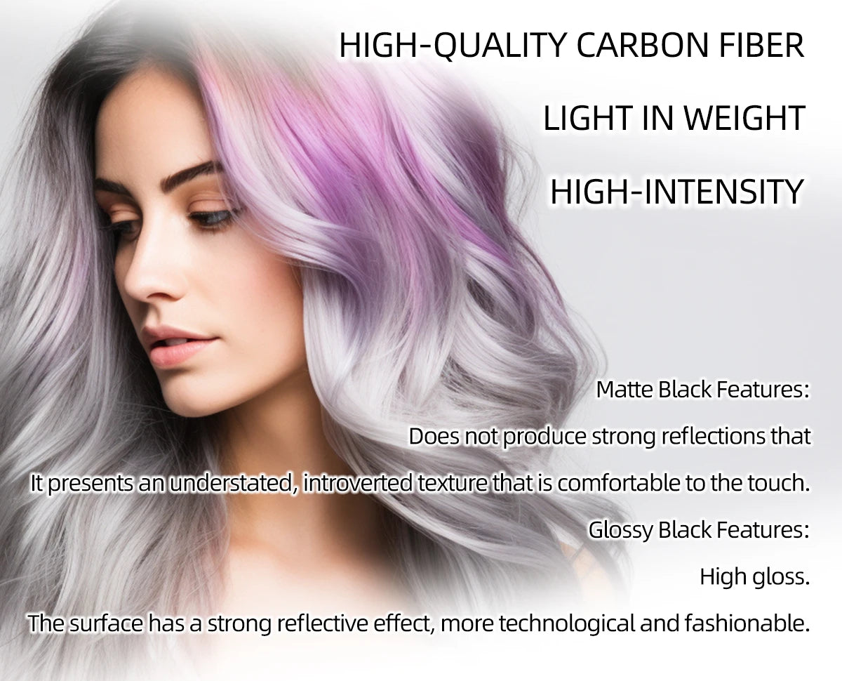 Professional Carbon Fiber Balayage Board for Barber Hairdresser Design Styling Tools Accessories and Hair Coloring Dyeing Board