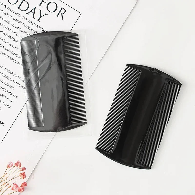 Double Sided Head Lice Comb Fine Tooth Head Lice Flea Remove Hair Combs Dandruff Removal Multicolour Styling Tools Hair Tools