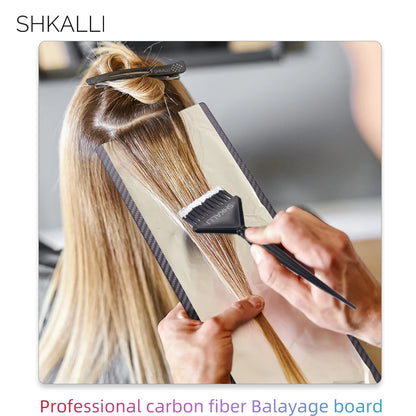 Professional Carbon Fiber Balayage Board for Barber Hairdresser Design Styling Tools Accessories and Hair Coloring Dyeing Board