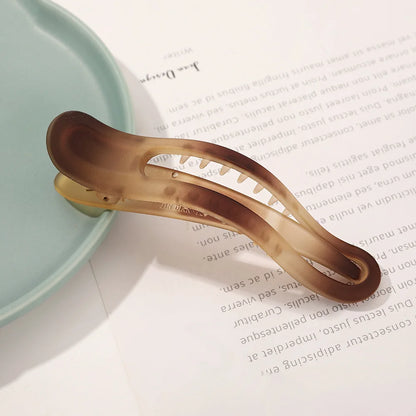 Women Large Hair Clamp Hair Clip Seamless Plastic Duckbill Claw for Women Girls Simple Hairpins Styling Tools Hair Accessories