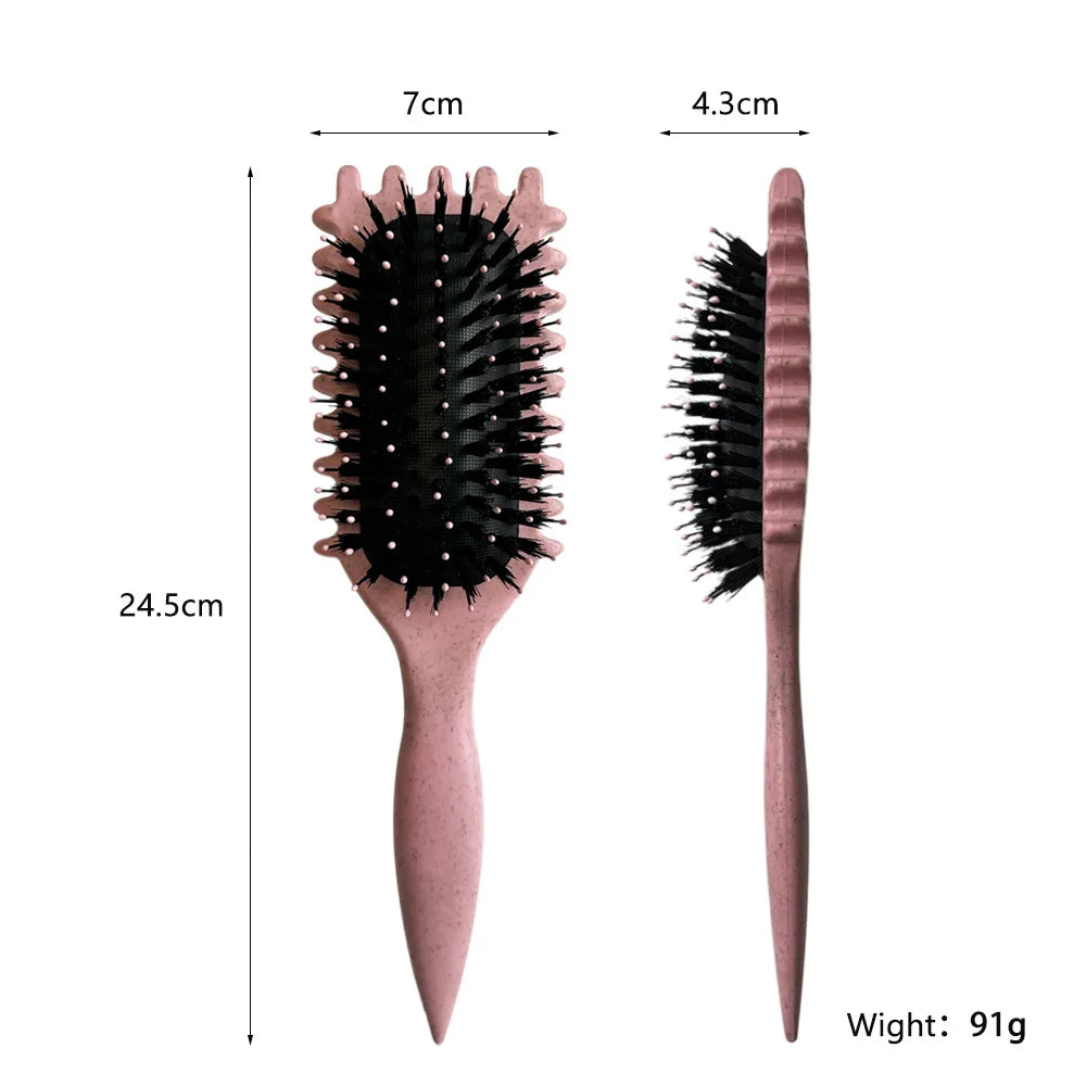 Curl Define Styling Brush brosse cheveux femme Detangling Hair Brush Tangled Hair Comb Shaping Defining Curl Barber Styling Tool