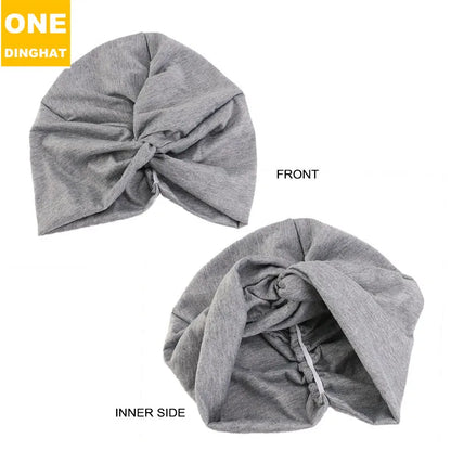Boho Cotton Sleeping Cap Night Hat Head Cover Bonnet Satin Cheveux Nuit For Curly Hair Care Women Beauty Maintenance Designer
