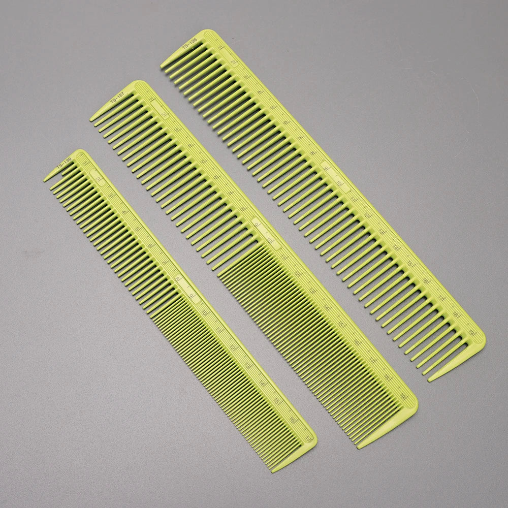 1/9PCS Hairdressing Clipper Comb Anti Static Flat Top Comb for Hair Cutting Professional Salon Beauty Tools Practical Comb
