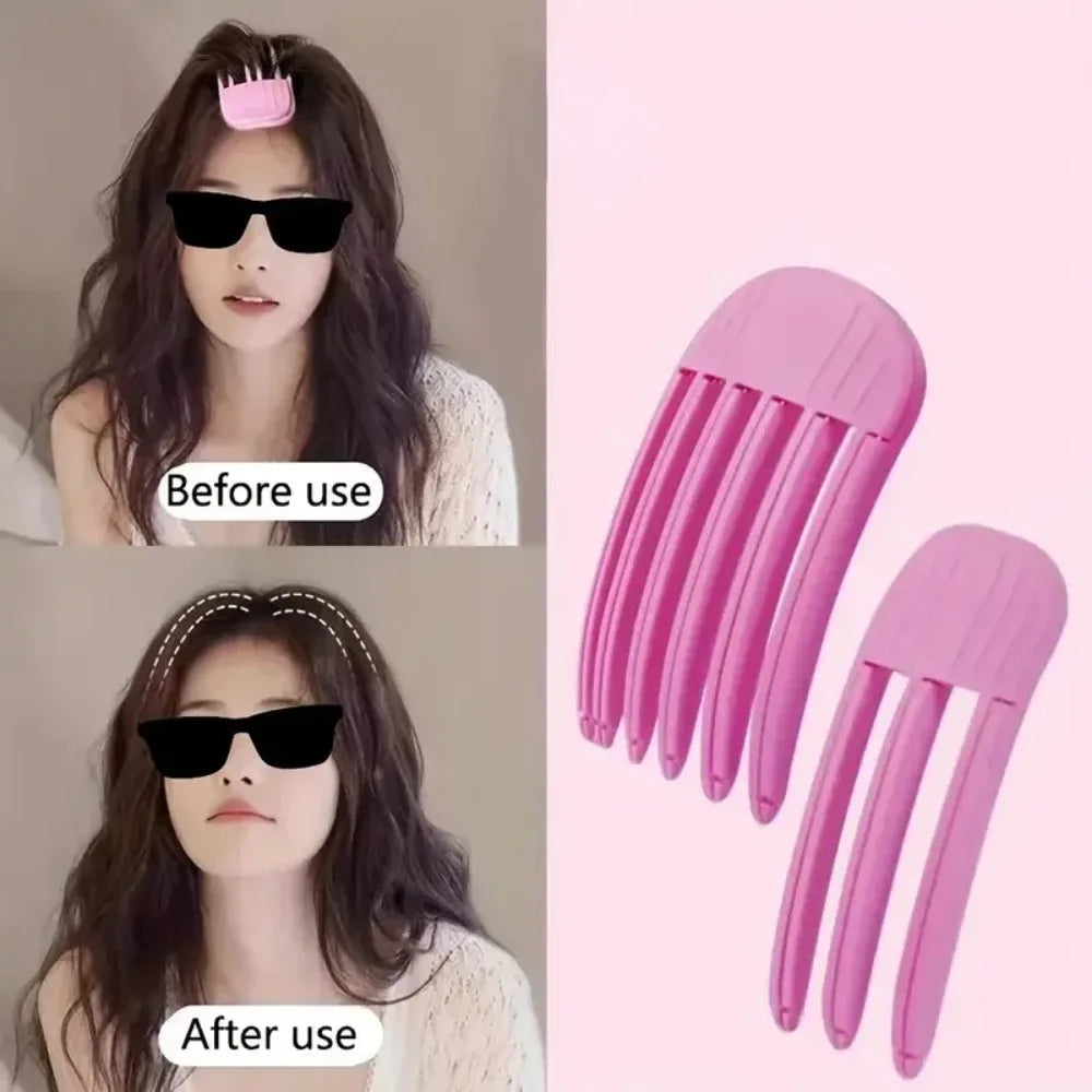 Fluffy Hairpin Curling Bangs Clips Hair Roots Volumizing Hair Clips Set Women Curling Fixed Clip Fashion Volume Hair Roller