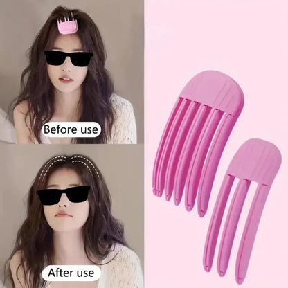 Fluffy Hairpin Curling Bangs Clips Hair Roots Volumizing Hair Clips Set Women Curling Fixed Clip Fashion Volume Hair Roller