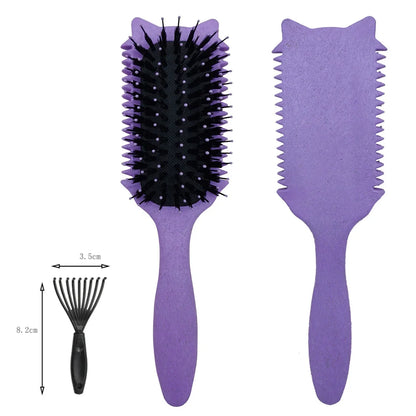 Curl Define Styling Brush brosse cheveux femme Detangling Hair Brush Tangled Hair Comb Shaping Defining Curl Barber Styling Tool