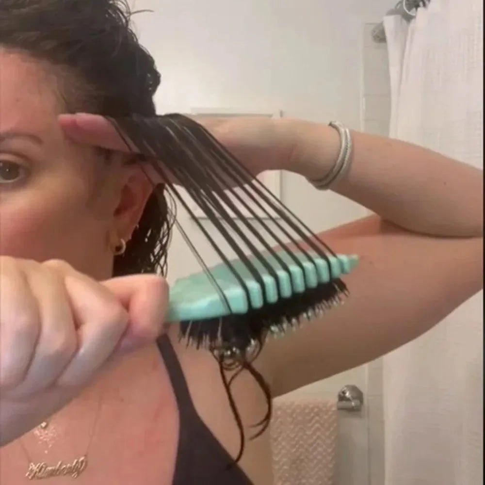 Curl Define Styling Brush brosse cheveux femme Detangling Hair Brush Tangled Hair Comb Shaping Defining Curl Barber Styling Tool