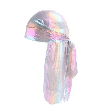 Single-Layer Shower Cap Women Satin Bonnet Sleeping Hat Female Hair Protect Hat Confinement Cap Head Cover Bathroom Accessories
