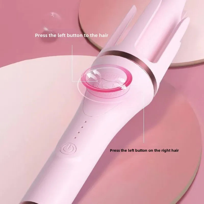 Fully Automatic Curling Iron Anti-Tangle Hair Curler with Negative Ions Latest Curling Wand Hair Curler for long-lasting styling