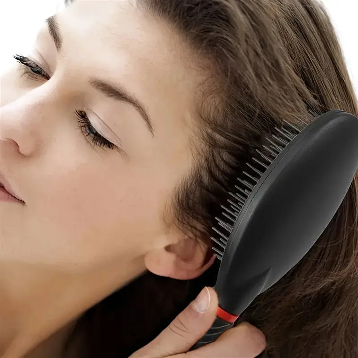 5-Pack Comb Brush Set Professional Massage Comb Cosmetic Hair Styling Tool Set With Mirror Hair Brush Holder