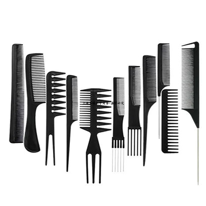 New Arrivals Men Women Beauty Salon Hair Styling Hairdressing Black Plastic Brush Combs Anti-static Hairbrush Modelling Tools