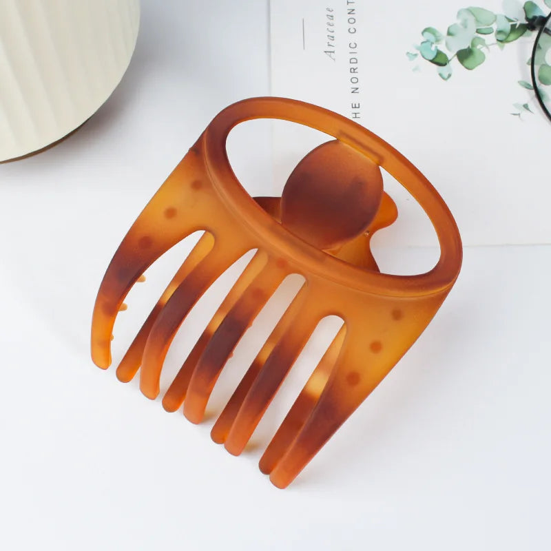 Women Large Hair Clamp Hair Clip Seamless Plastic Duckbill Claw for Women Girls Simple Hairpins Styling Tools Hair Accessories