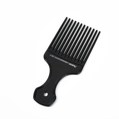 Black Professional Hair Brush Hard Carbon Cutting Comb Heat Resistant Salon Hair Brushes Barber Pin Tail Antistatic Combs Men