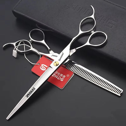 Cutting Thinning 6inch/6.5/7inch/7.5 inch Scissors Japan Professional hairdressing Scissors Barber Sharp Hair Cutting Shears