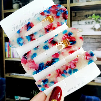 2/3pcs Hair Clip Set Acetate Hairpin Women Hair Accessories Jewelry Korean Femme Barrettes Hairgrip For Woman Girls Headwear
