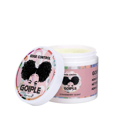 Rose & Black Castor Oil for Hair Growth Edge Control Wax Set No Flaking Black Hair Edge Styling Gel Smoother Braid Bonnet