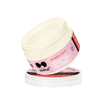 Rose & Black Castor Oil for Hair Growth Edge Control Wax Set No Flaking Black Hair Edge Styling Gel Smoother Braid Bonnet